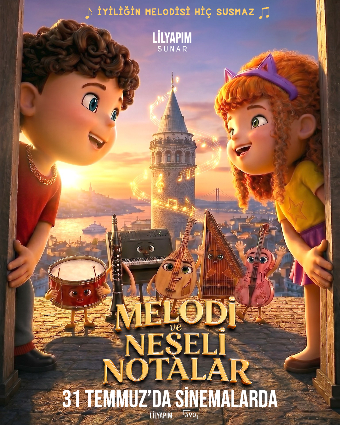 Melodi ve Neşeli Notalar Film Posteri